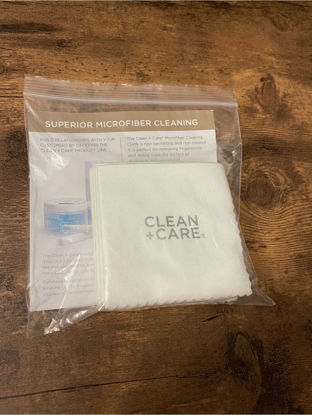 CLEAN + CARE White Microfiber Cleaning Cloths 10 count